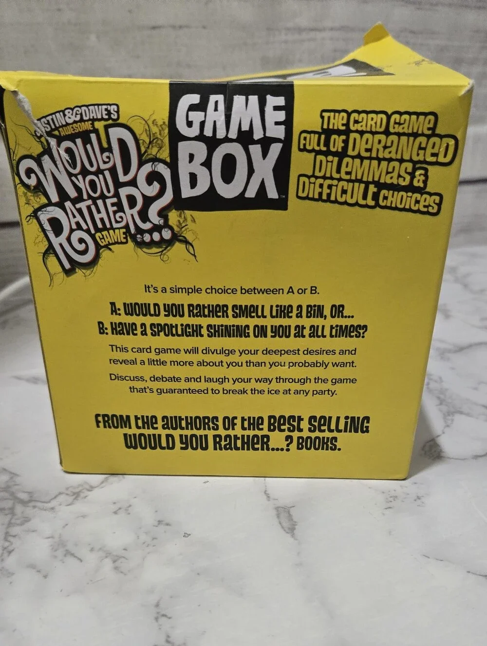 Would You Rather Game